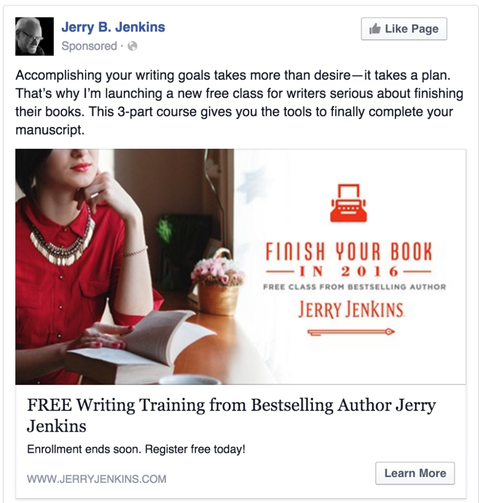 Facebook ad headlines