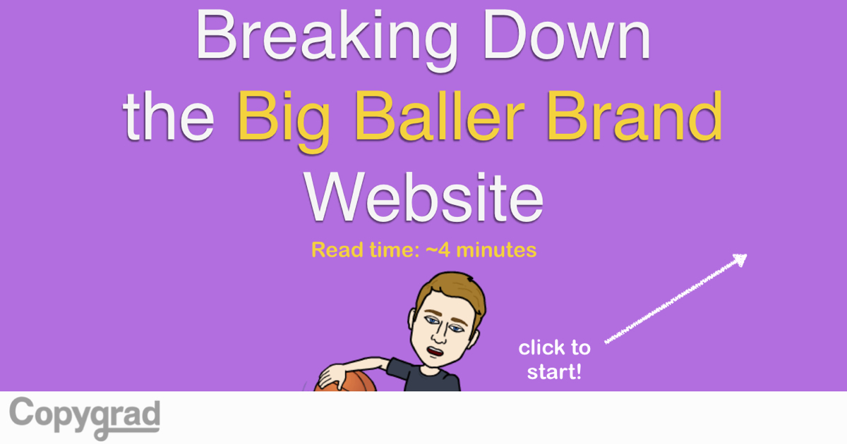 The Genius of LaVar Ball Is Missing from the Big Baller Brand Website